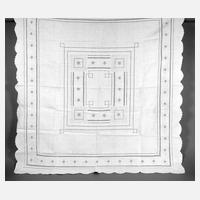 Tischdecke Lochstickerei111