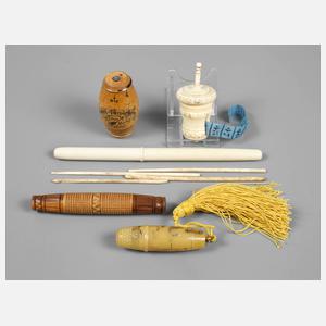 Konvolut Nähutensilien