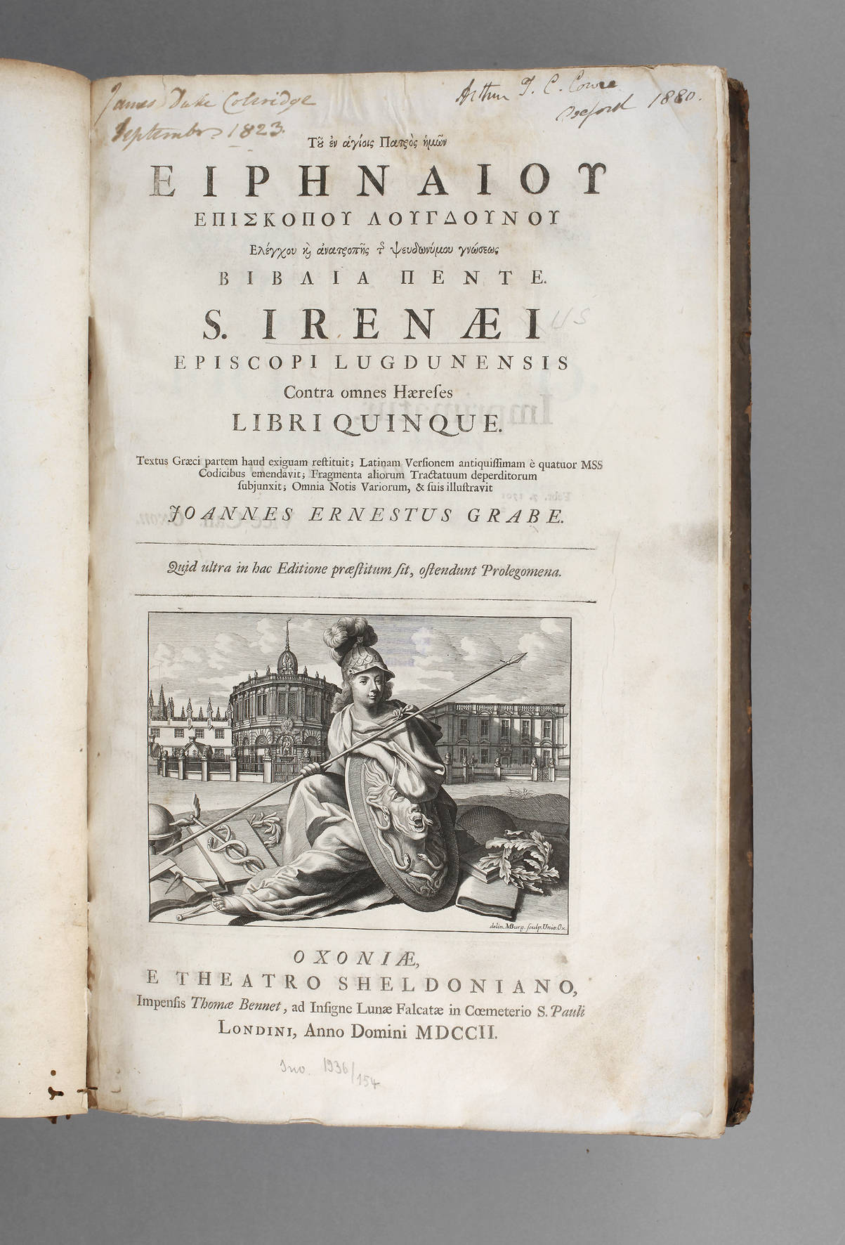Irenäus Bücher gegen die Häresien 1702