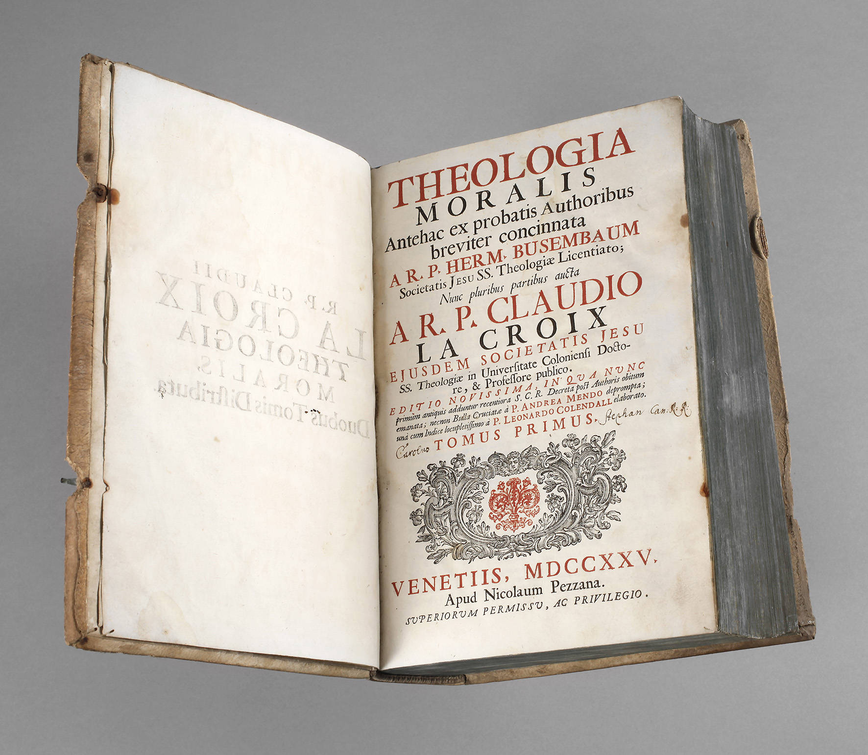 Busembaums Theologia Moralis 1725