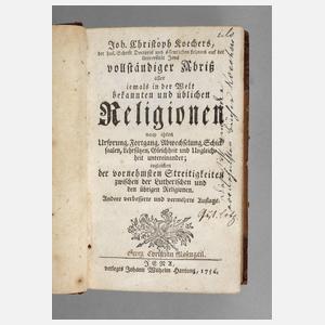 Koechers Abriss aller Religionen 1756
