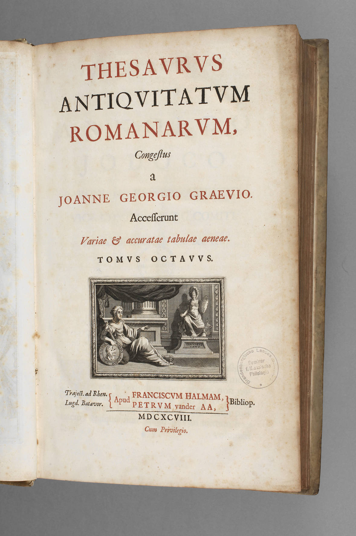 Graevius Nachschlagewerk 1698