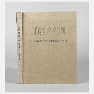 Treppen aus Stein, Holz und Metall