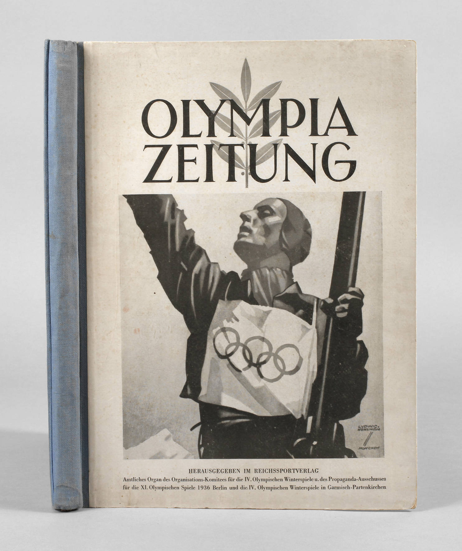 Olympia Zeitung 1936, Klemmbinder