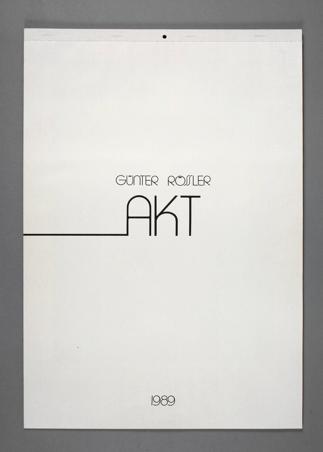 Günther Rössler – Akt