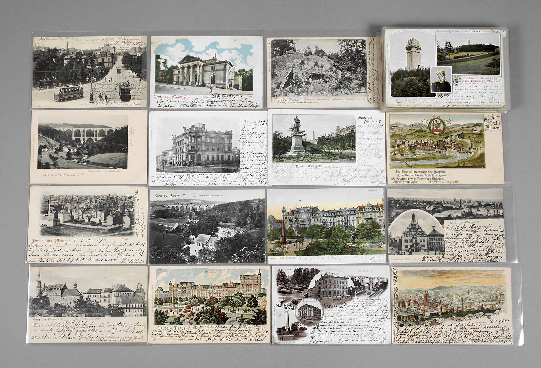 Sammlung Postkarten Plauen