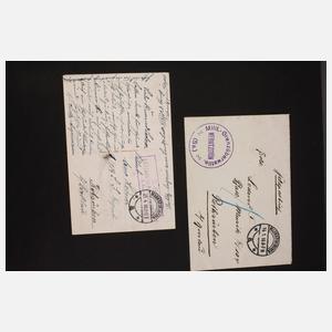 Belegesammlung Poststempelentwicklung Markneukirchen