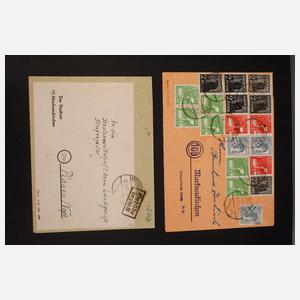 Belegesammlung Poststempelentwicklung Markneukirchen