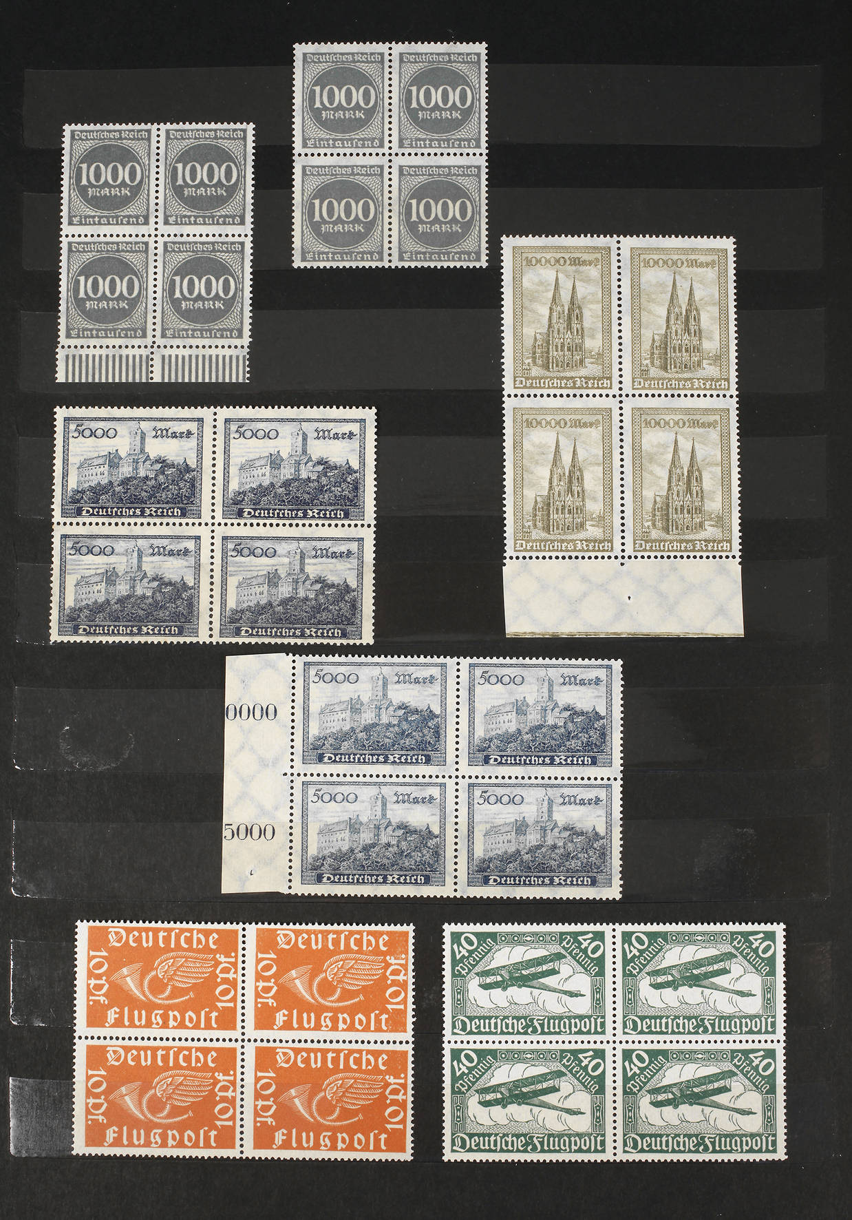 Briefmarkenalbum Deutsches Reich