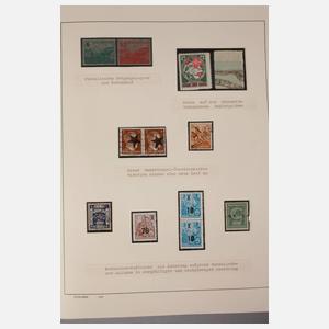 Briefmarkenalbum postalische Besonderheiten und Musikgeschichte