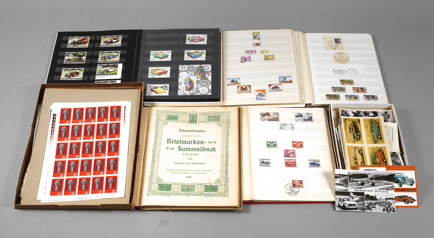 Briefmarkensammlung Motive