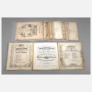 Sammlung Notenblätter
