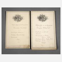 Sammlung Menü- und Speisekarten111
