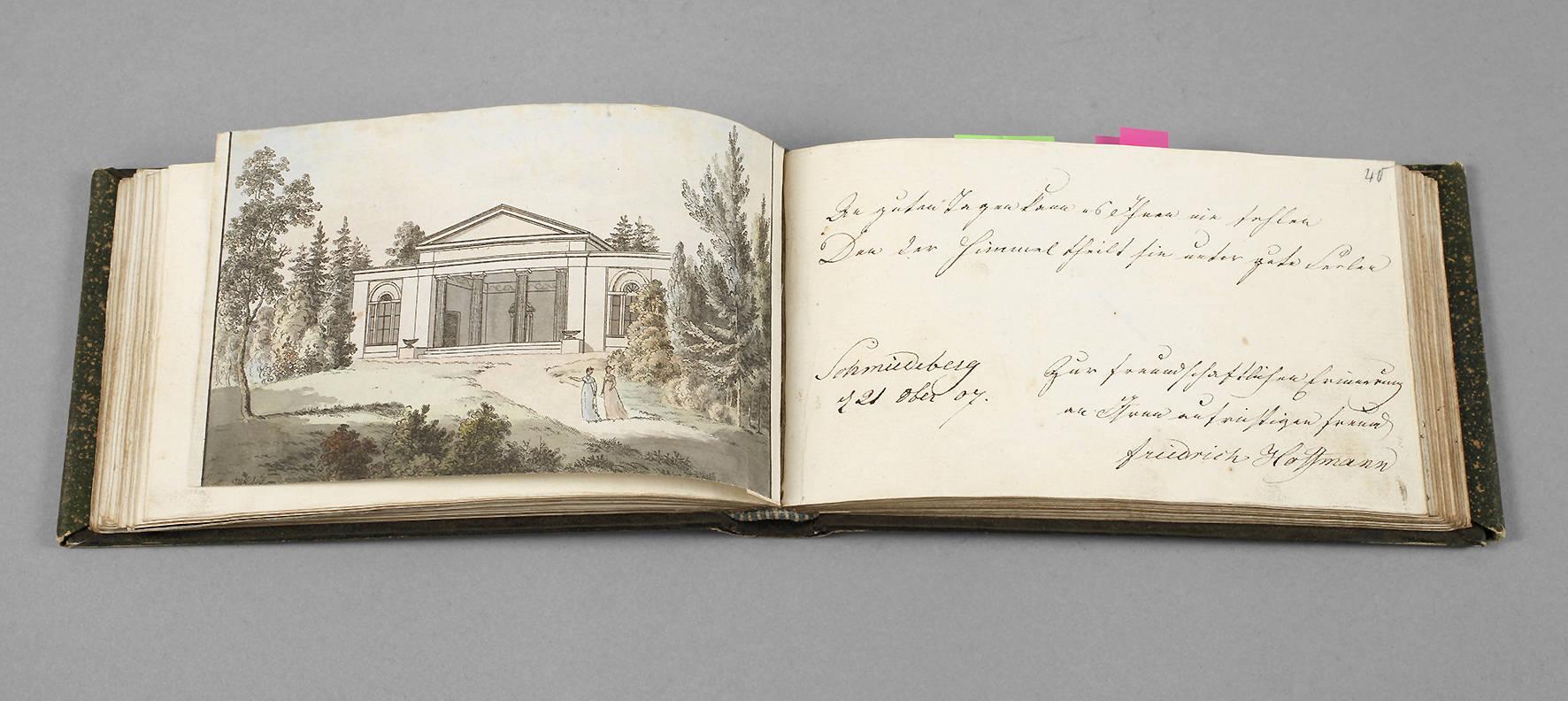 Stammbuch ”Denkmal der Freundschaft”