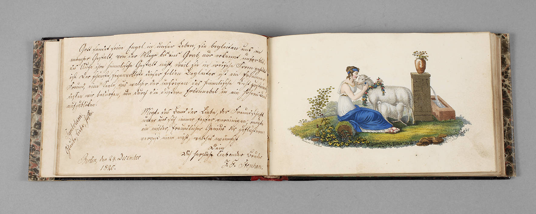 Stammbuch ”Denkmal der Freundschaft”