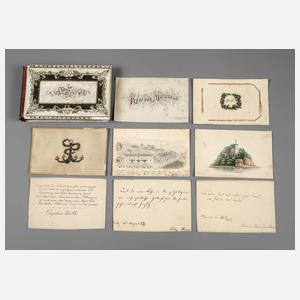 Stammbuch-Kassette ”Rose von Marienbad”