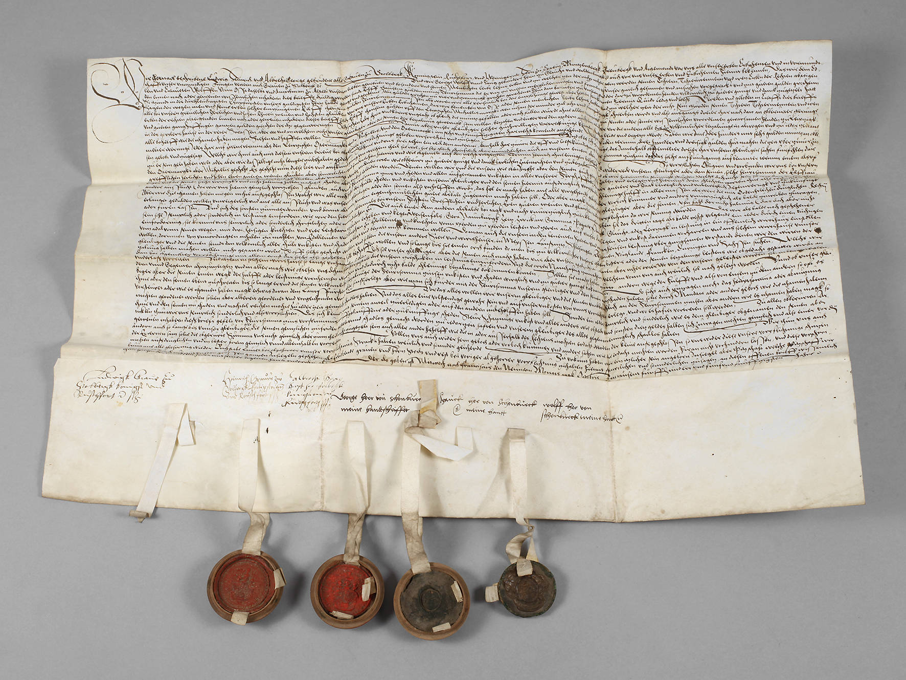 Urkunde 1555