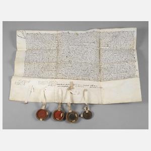 Urkunde 1555