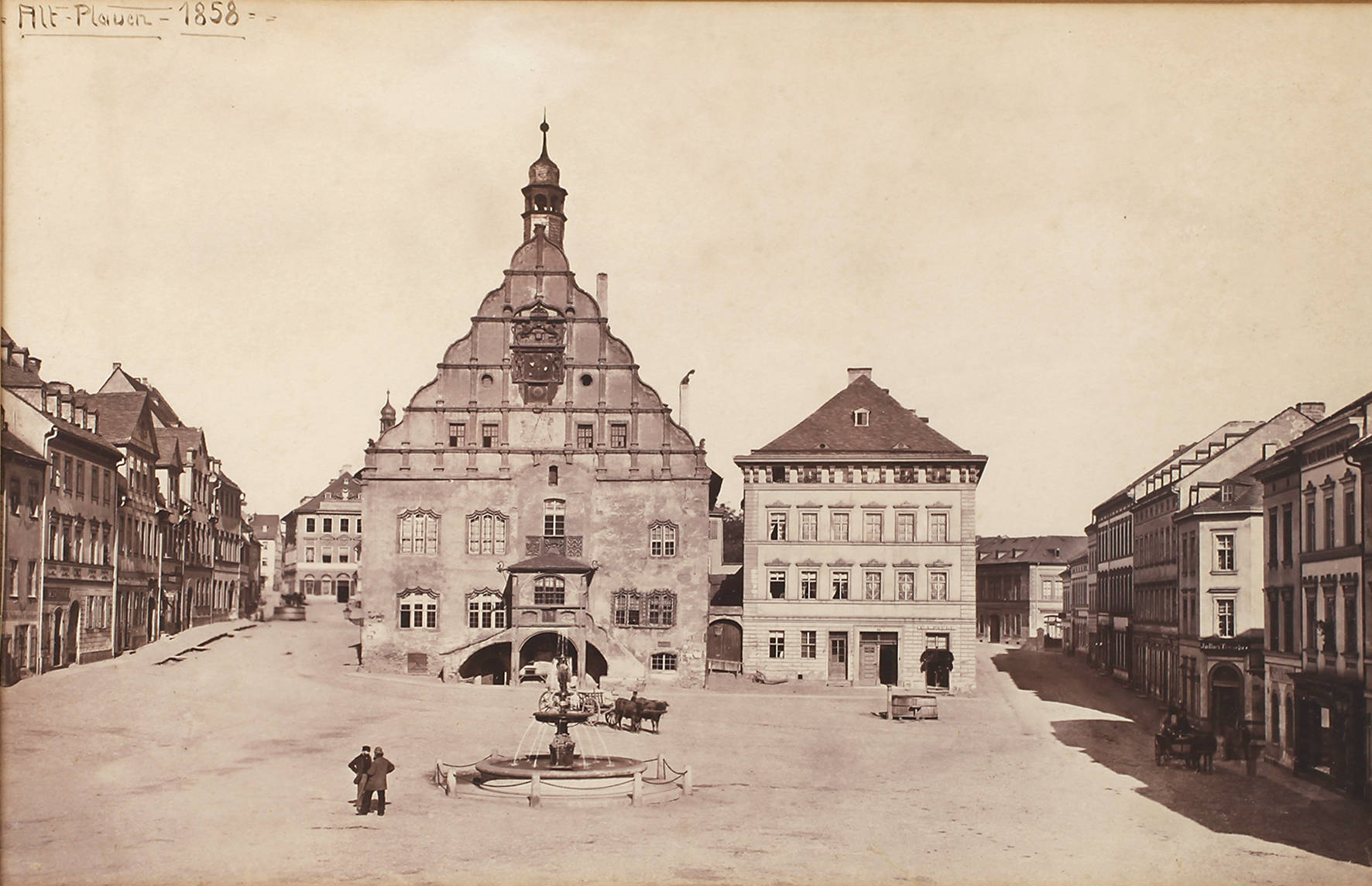 Fotografie ”Alt-Plauen – 1858”