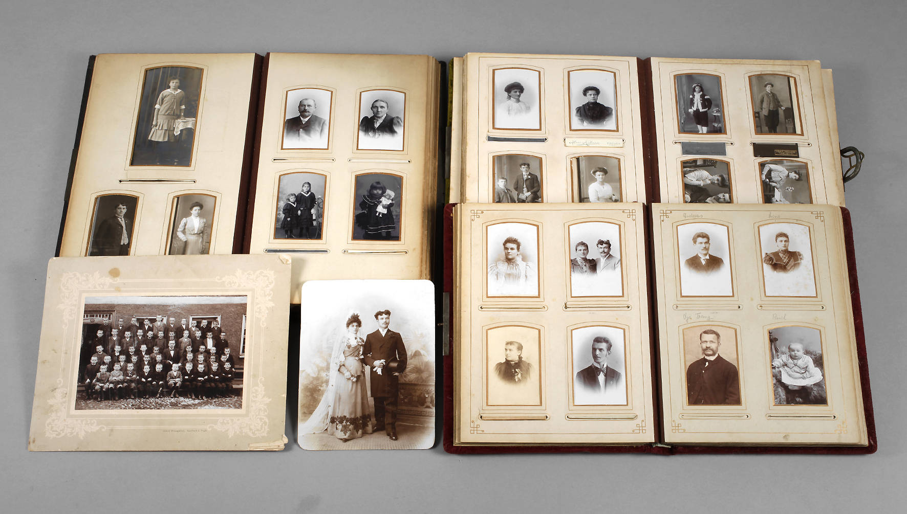 Drei Fotoalben Vogtland