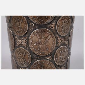 Seltener Münzbecher Braunschweig-Lüneburg