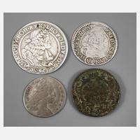 Vier Münzen R.D.R.111