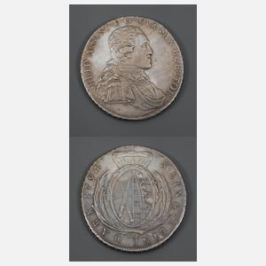 Konventionstaler Sachsen 1794
