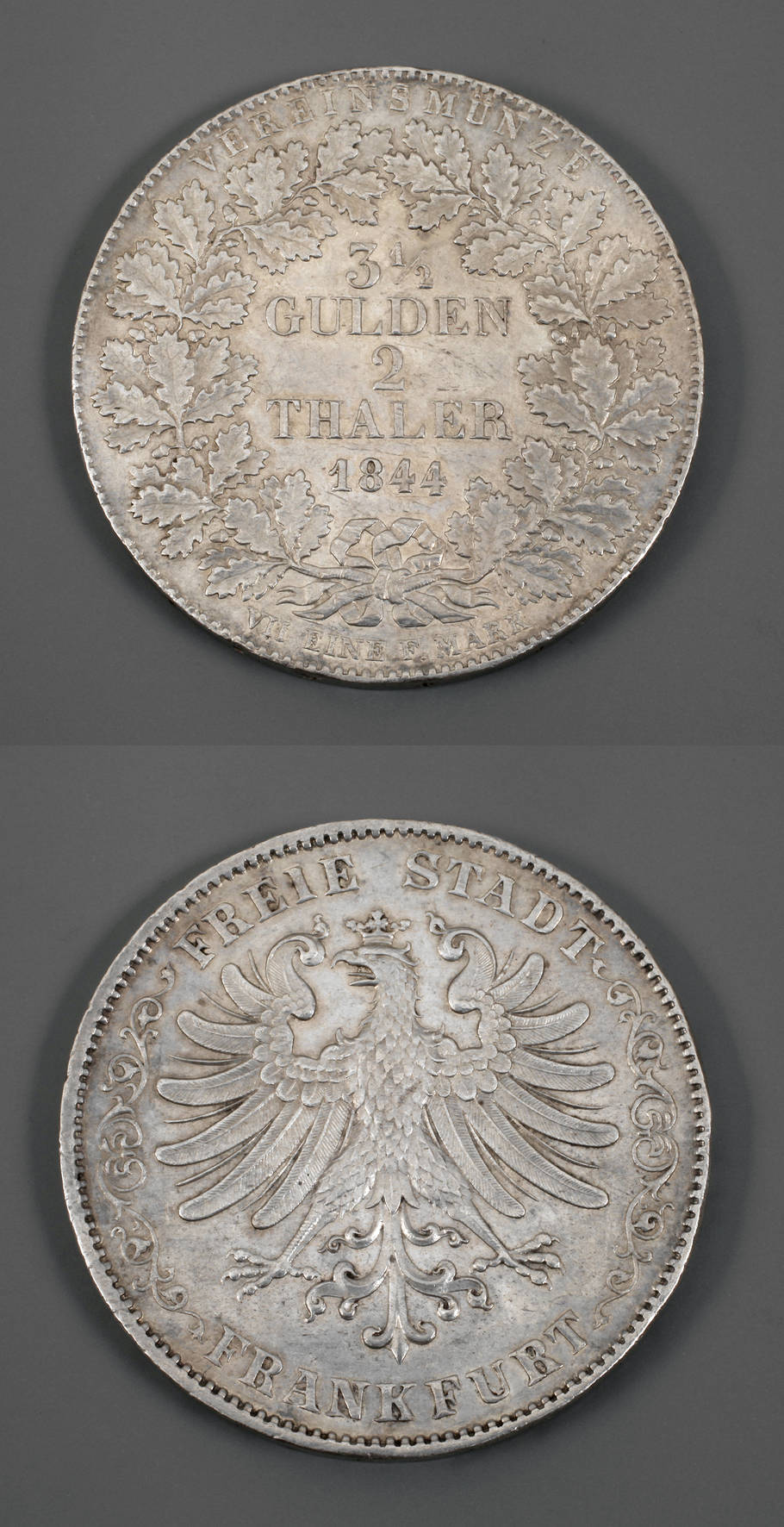 Doppeltaler Frankfurt 1844