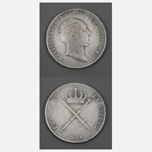 Kronentaler Bayern 1814