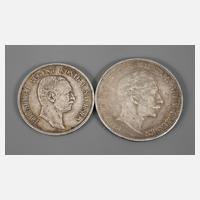 Zwei Münzen D.R.111