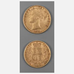 Goldmünze Großbritannien