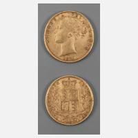 Goldmünze Großbritannien111