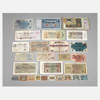 Konvolut Papiergeld111