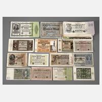 Konvolut Geldscheine111