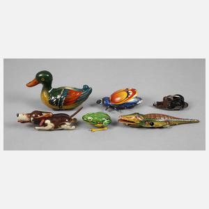 Konvolut Blechspielzeug