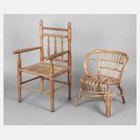 Paar Kinderstühle111