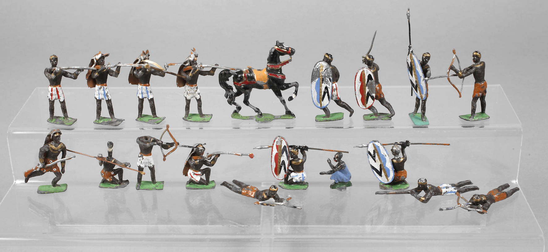 Georg Heyde Zinnfiguren als Eingeborene