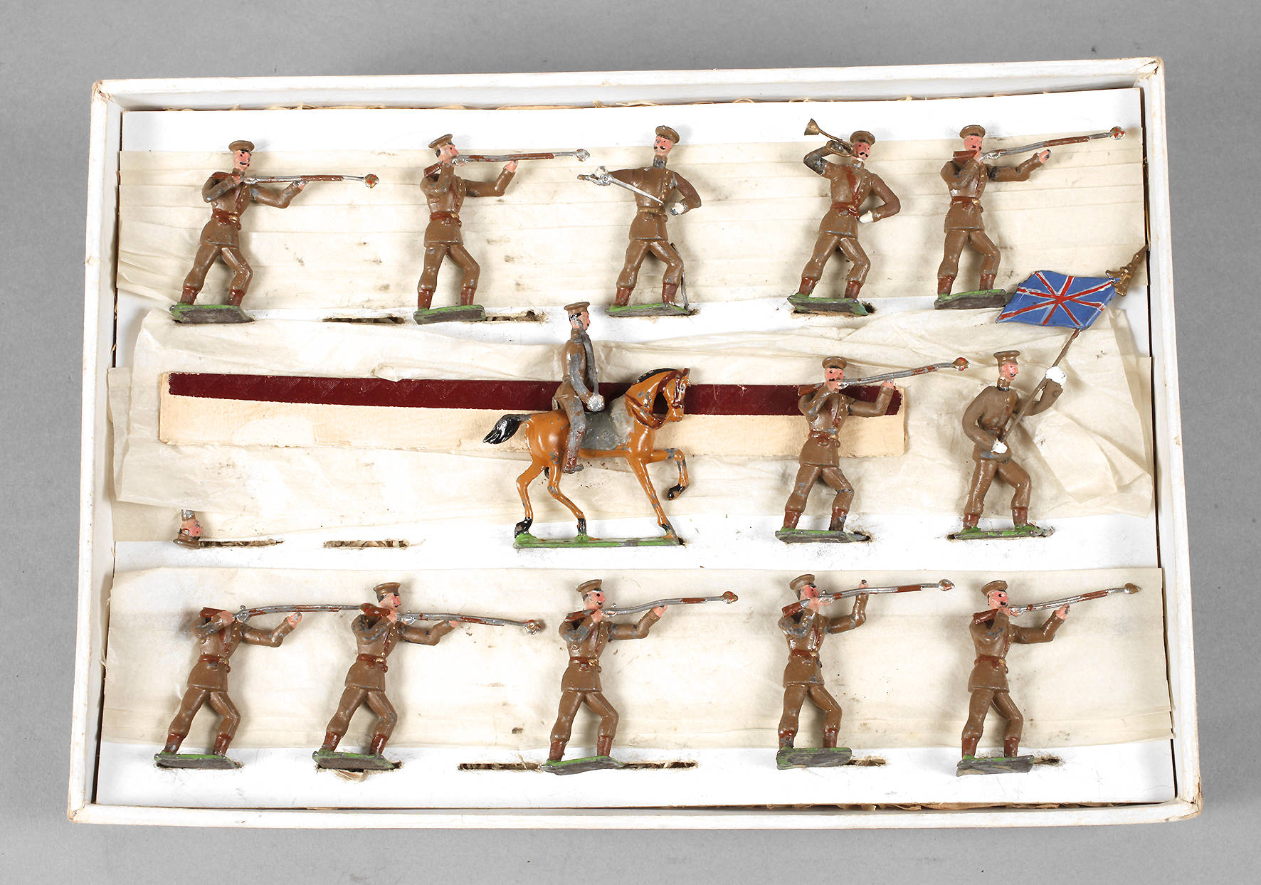 Georg Heyde Zinnfiguren ”Engl. Infanterie Feuer”