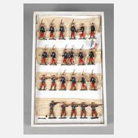 Georg Heyde Zinnfiguren ”Französ. Infanterie Marsch”111