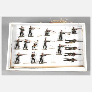 Georg Heyde Zinnfiguren ”Preuss. Jäger Feuer”