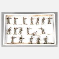 Georg Heyde Zinnfiguren ”Preuss. Linie Sturm Feuer”111