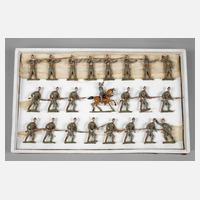 Georg Heyde Zinnfiguren ”Preuss. Linie Sturm Feuer”111