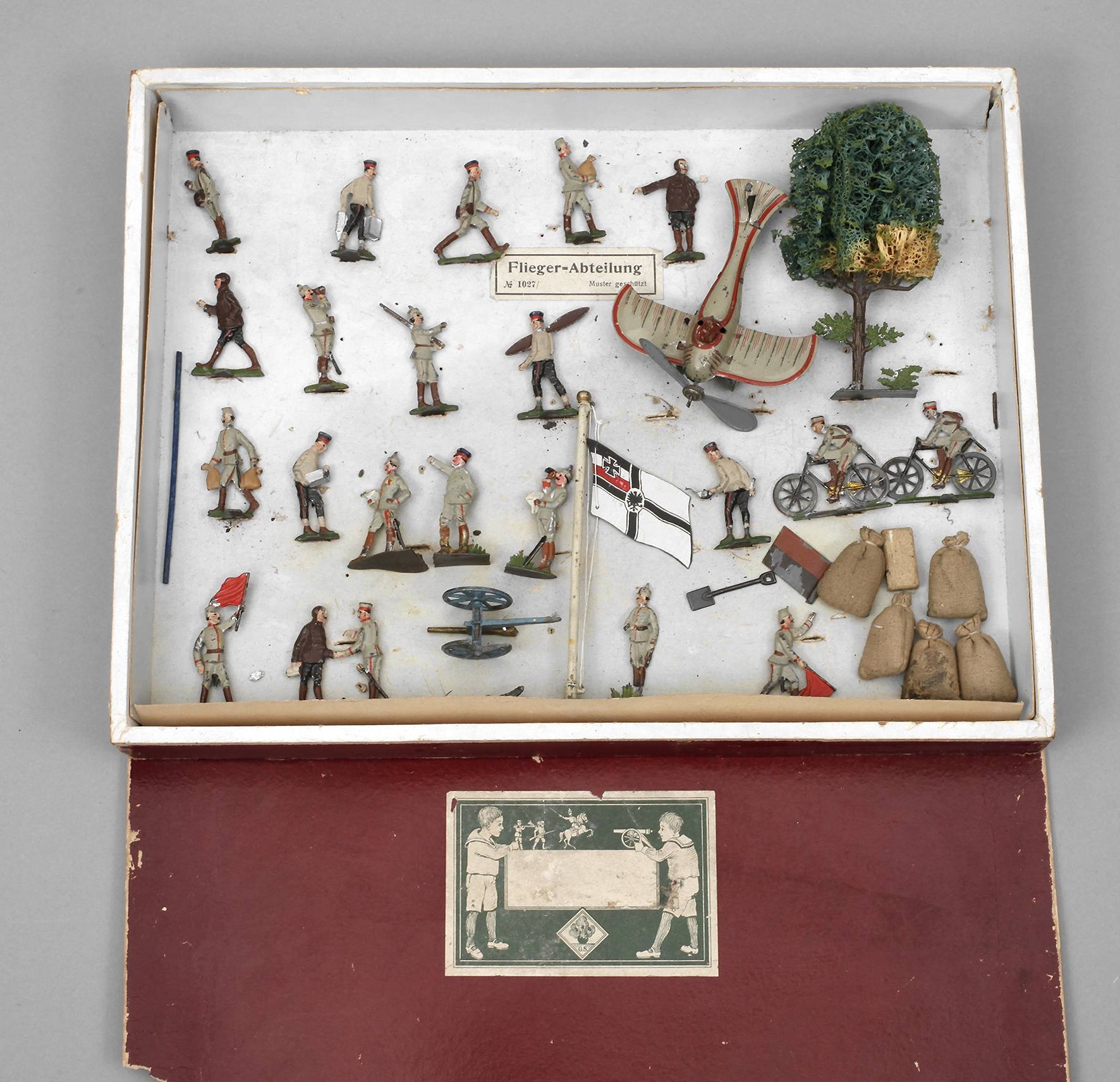 Zinnfiguren ”Flieger-Abteilung”