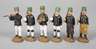 Sechs Aufstellfiguren Erzgebirge