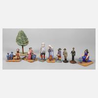 Konvolut Massefiguren Erzgebirge111