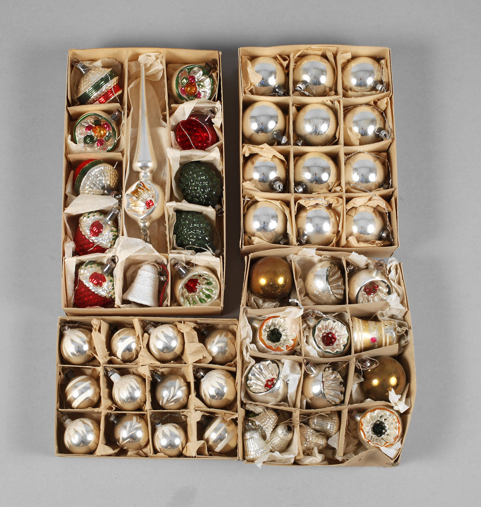 Konvolut Christbaumschmuck