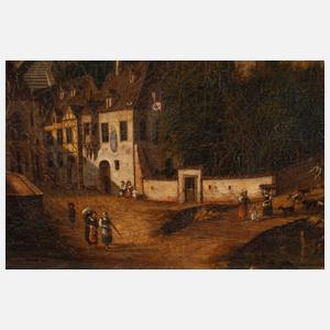 Bilderuhr Ansicht Traben-Trarbach