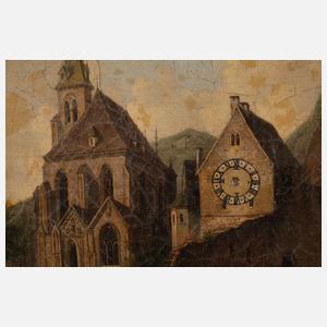 Bilderuhr Ansicht Traben-Trarbach