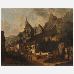 Bilderuhr Ansicht Traben-Trarbach