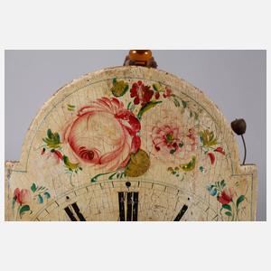 Bauernuhr mit Glasglocke